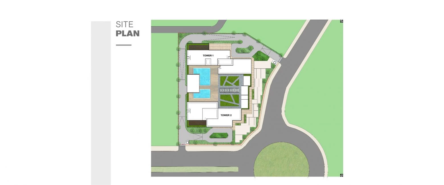 Site Plan The Burj Alam Sutera